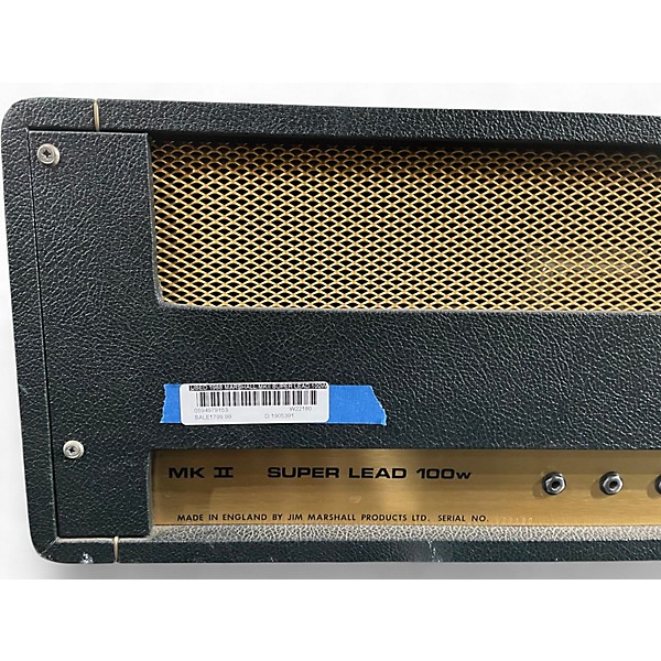 Used 1988 Marshall MKII Super Lead 100w Tube Guitar Amp Head