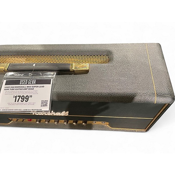 Used 1988 Marshall MKII Super Lead 100w Tube Guitar Amp Head