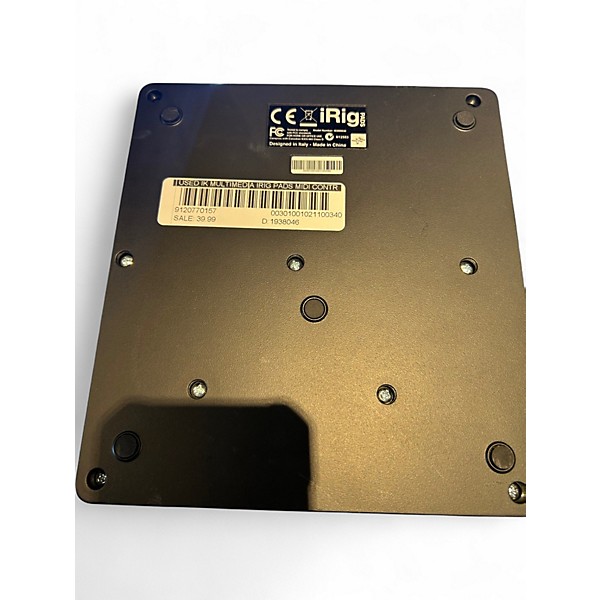 Used IK Multimedia IRIG PADS MIDI Controller