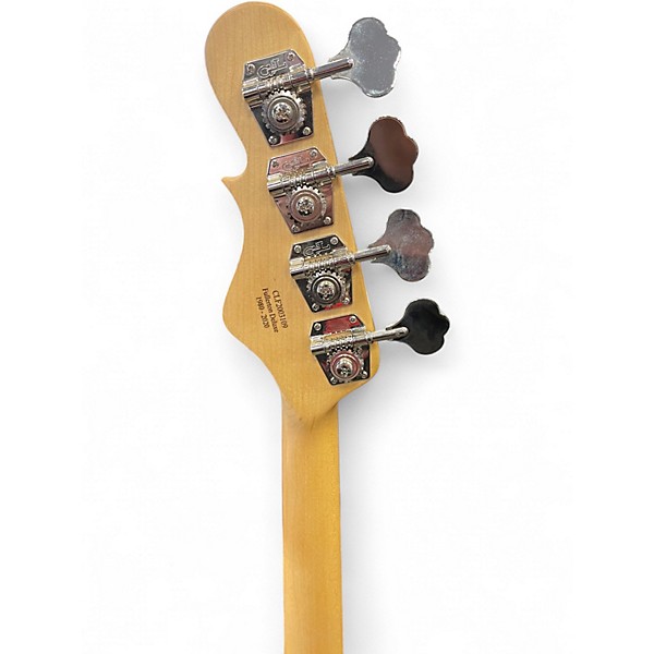 Used G&L Fullerton Deluxe JB Olympic White Electric Bass Guitar