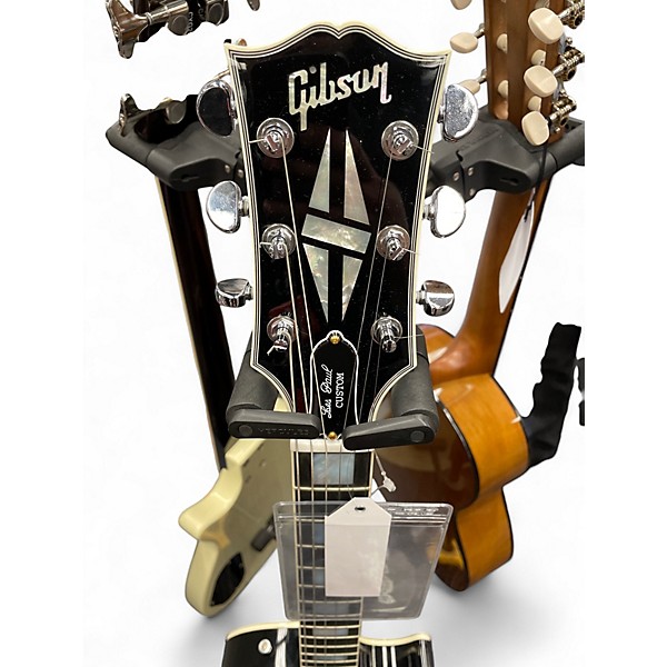 Used Gibson Les Paul Custom Black Solid Body Electric Guitar