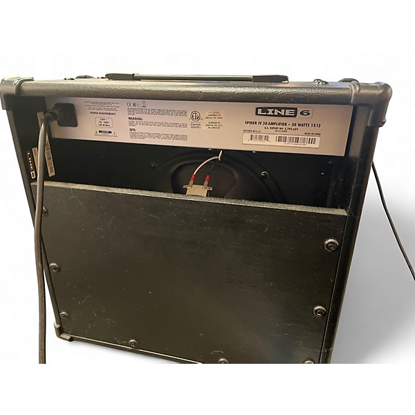 Used Line 6 Spider IV 30W 1x12 Guitar Combo Amp