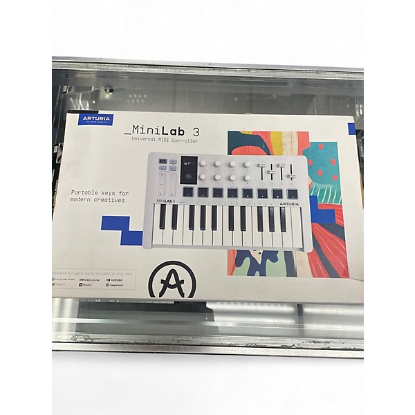 Used Arturia Minilab 3 MIDI Controller