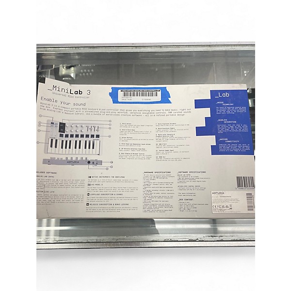 Used Arturia Minilab 3 MIDI Controller