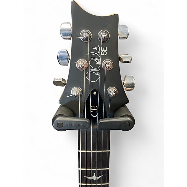 Used PRS SE Custom 24 Crimson Red Trans Solid Body Electric Guitar