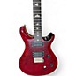 Used PRS SE Custom 24 Crimson Red Trans Solid Body Electric Guitar