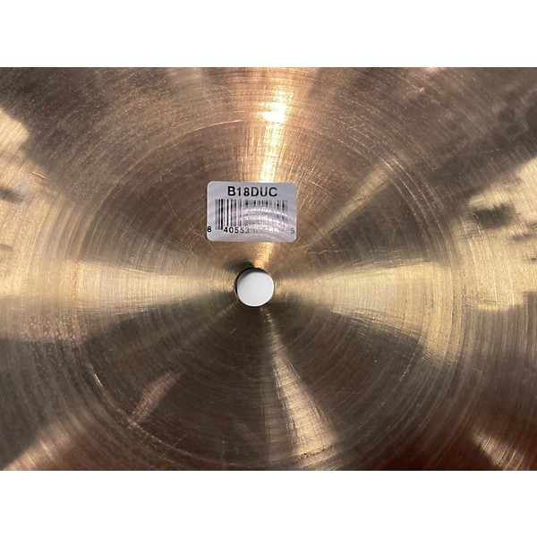 Used MEINL 18in Byzance Extra Dry Dual Crash Cymbal