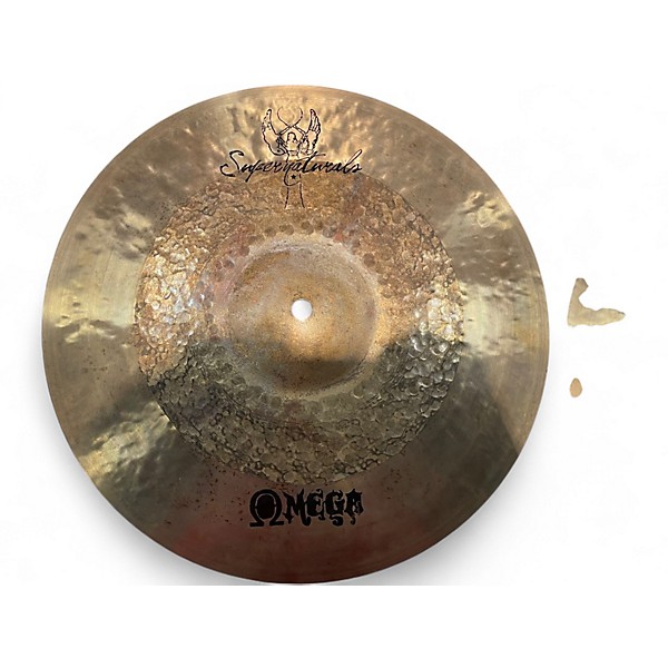 Used Supernatural Cymbals 14in Omega Hi Hat Pair Cymbal