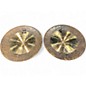 Used Supernatural Cymbals 14in Omega Hi Hat Pair Cymbal