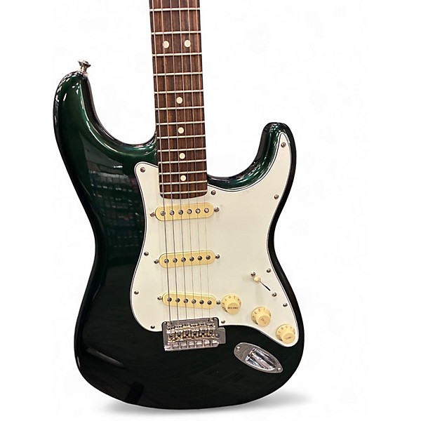 Used Fender Player Stratocaster British Racing Green Solid Body Electric Guitar
