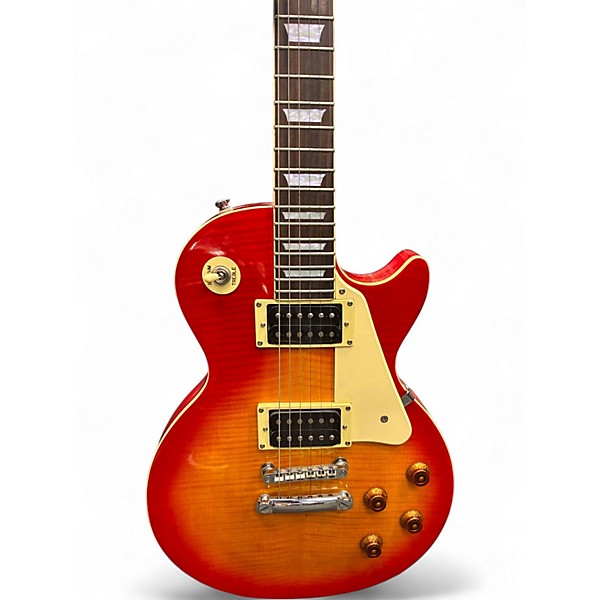 Used Epiphone Les Paul Standard Cherry Sunburst Solid Body Electric Guitar