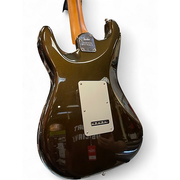 Used Fender American Ultra II Stratocaster Texas Tea Solid Body Electric Guitar