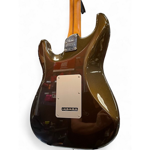 Used Fender American Ultra II Stratocaster Texas Tea Solid Body Electric Guitar