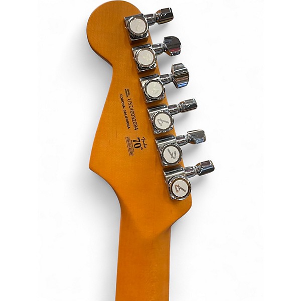 Used Fender American Ultra II Stratocaster Texas Tea Solid Body Electric Guitar