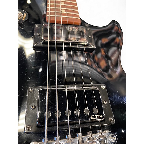 Used Epiphone Les Paul Studio Black Solid Body Electric Guitar