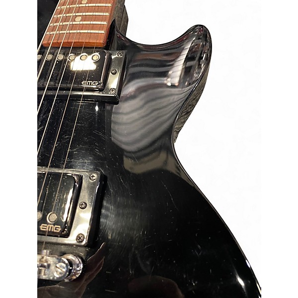 Used Epiphone Les Paul Studio Black Solid Body Electric Guitar