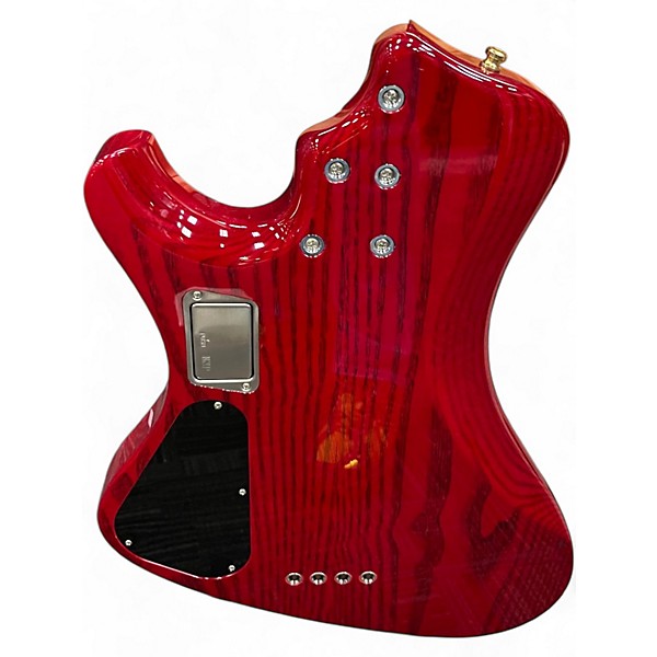 Used ESP Stream Made in Japan Red Electric Bass Guitar