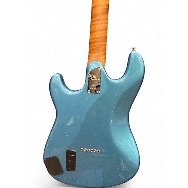 Used Ernie Ball Music Man Cutlass Blue Solid Body Electric Guitar