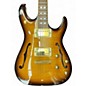 Used Schecter Guitar Research CSH-1 Sunburst Hollow Body Electric Guitar