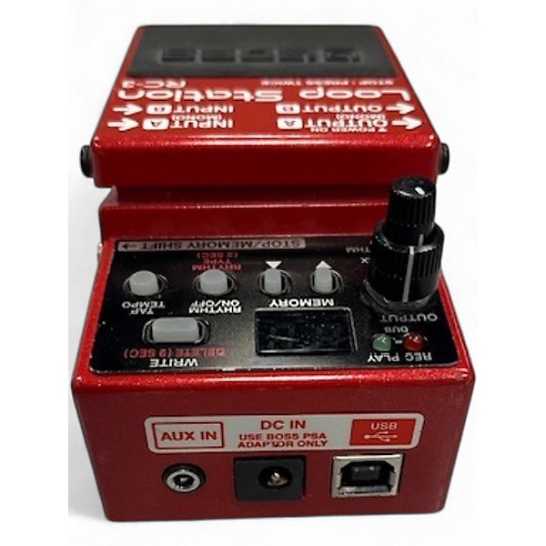 Used BOSS RC3 Loop Station Pedal