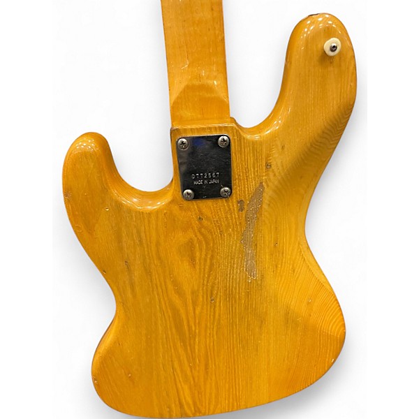 Used Ibanez Silver Series Jazz Natural Electric Bass Guitar