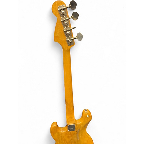 Used Ibanez Silver Series Jazz Natural Electric Bass Guitar