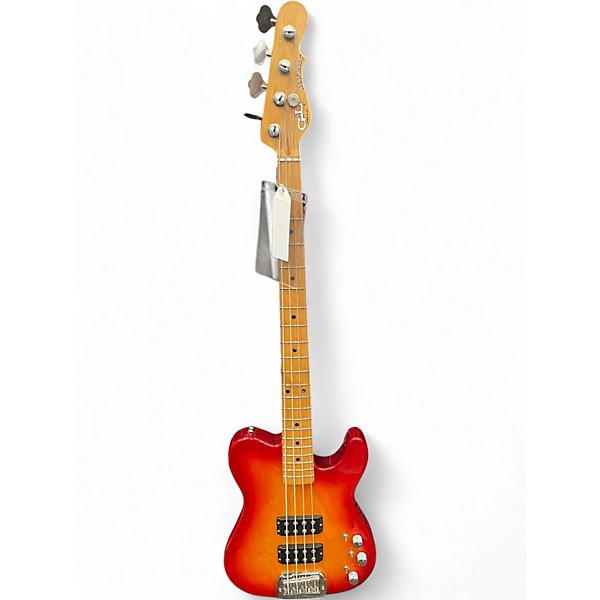 Used G&L ASAT Bass Cherry Sunburst Electric Bass Guitar