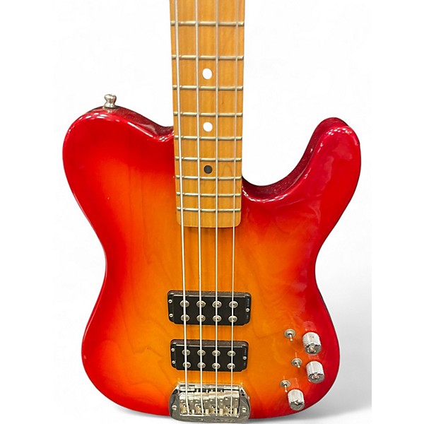 Used G&L ASAT Bass Cherry Sunburst Electric Bass Guitar