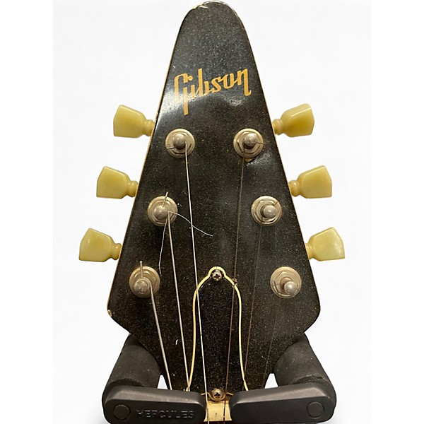 Vintage 1983 Gibson Flying V Standard Cream Solid Body Electric Guitar