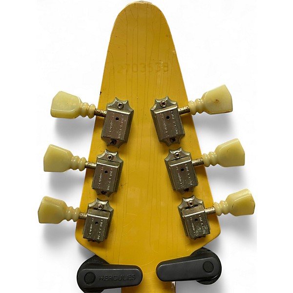 Vintage 1983 Gibson Flying V Standard Cream Solid Body Electric Guitar