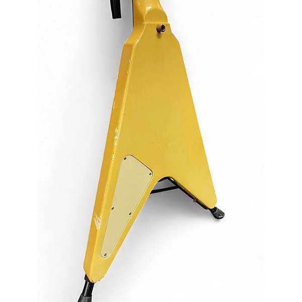 Vintage 1983 Gibson Flying V Standard Cream Solid Body Electric Guitar