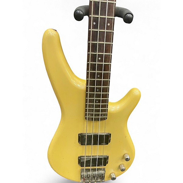 Used Ibanez rb850 Cream Electric Bass Guitar