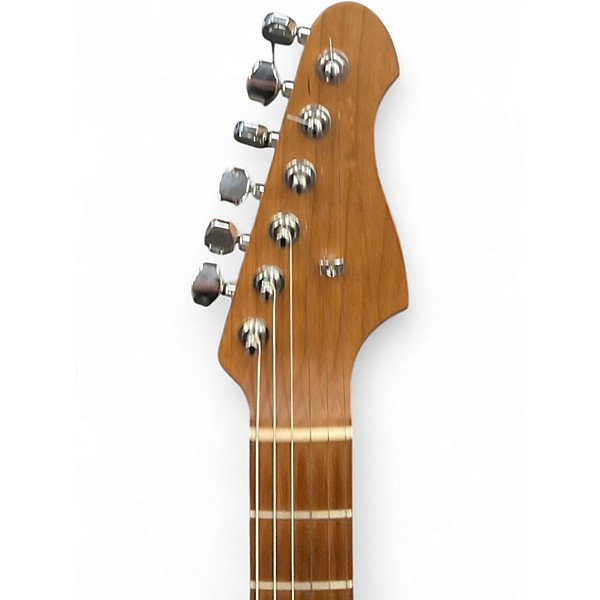 Used Warmoth T STYLE Black Solid Body Electric Guitar