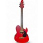 Used Ibanez TCY15E TALMAN Candy Apple Red Acoustic Electric Guitar thumbnail