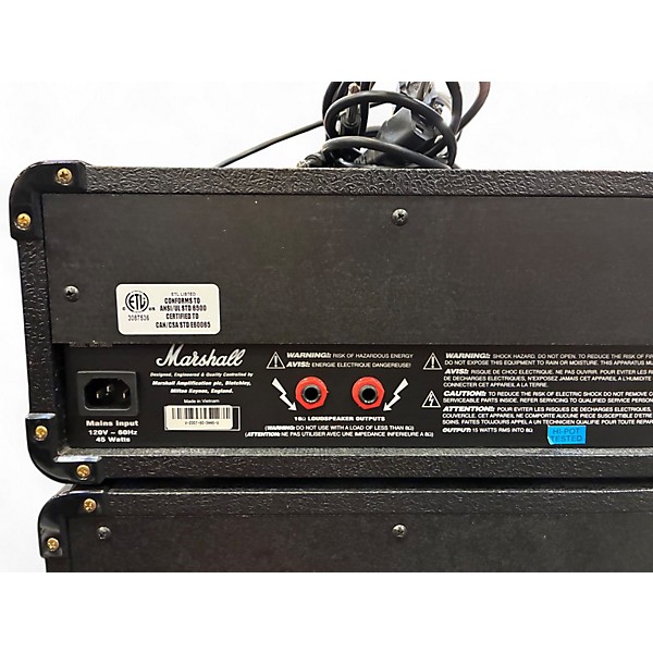 Used Marshall MG15 MSII Guitar Stack