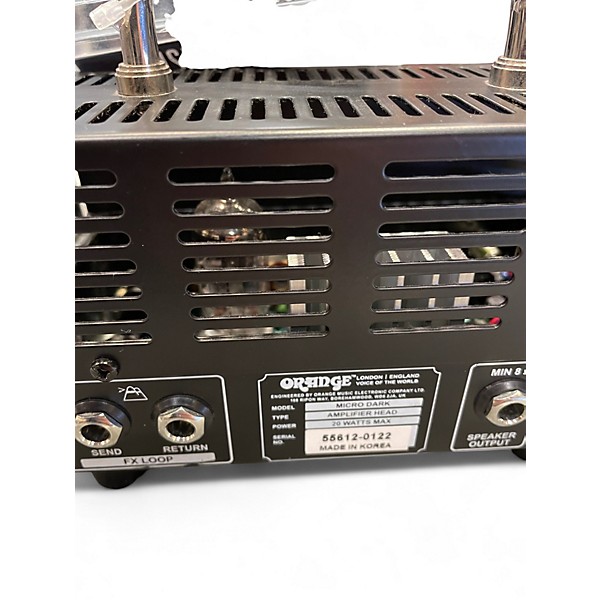 Used Orange Amplifiers Micro Dark 20W Tube Guitar Amp Head