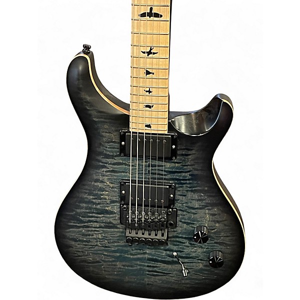 Used PRS DUSTY WARING CE24 FADED BLUE SMOKEBURST Solid Body Electric Guitar
