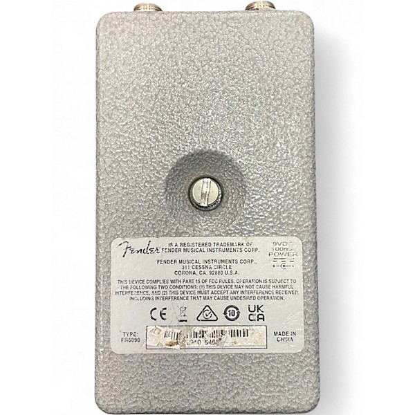 Used Fender HAMMERTONE REVERB Effect Pedal