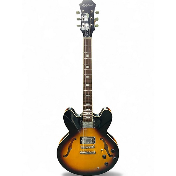 Used Epiphone ES335 Pro SUNBURST Hollow Body Electric Guitar