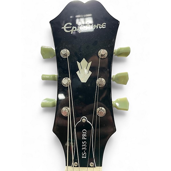 Used Epiphone ES335 Pro SUNBURST Hollow Body Electric Guitar