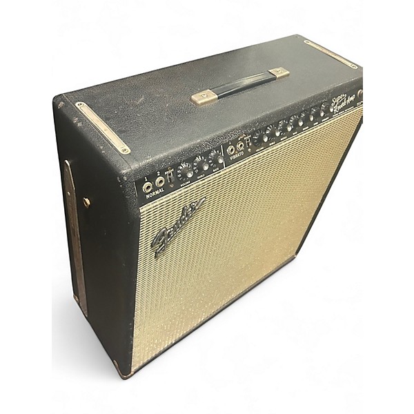 Vintage 1967 Fender Super Reverb 4x10 Tube Guitar Combo Amp