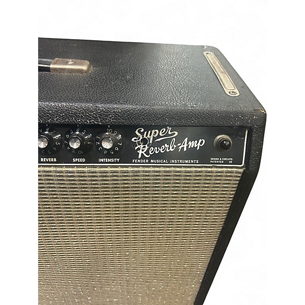 Vintage 1967 Fender Super Reverb 4x10 Tube Guitar Combo Amp