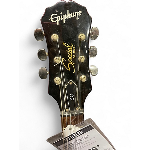 Used Epiphone SG Special Bolt On RED Solid Body Electric Guitar