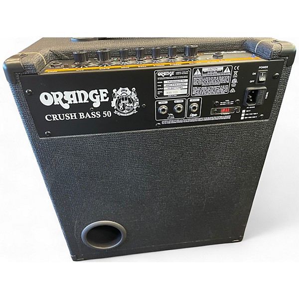 Used Orange Amplifiers CRUSH BASS 50 Bass Combo Amp