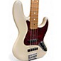 Used Fender Player Plus Jass Bass WHITE Electric Bass Guitar