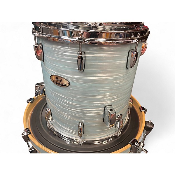 Used Pearl 4 Piece SESSIONS STUDIO SELECT PEARL BLUE Drum Kit