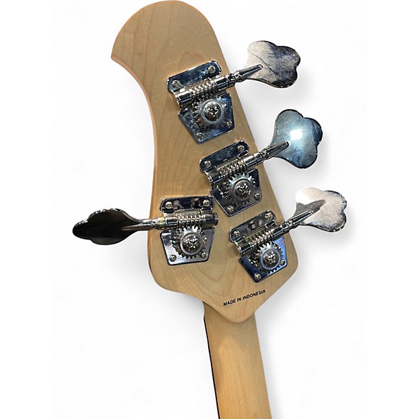 Used Sterling by Music Man Sub 4 Satin Black Electric Bass Guitar