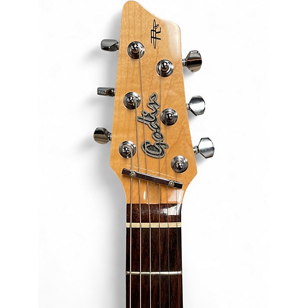 Used Godin Radiator Blue Solid Body Electric Guitar