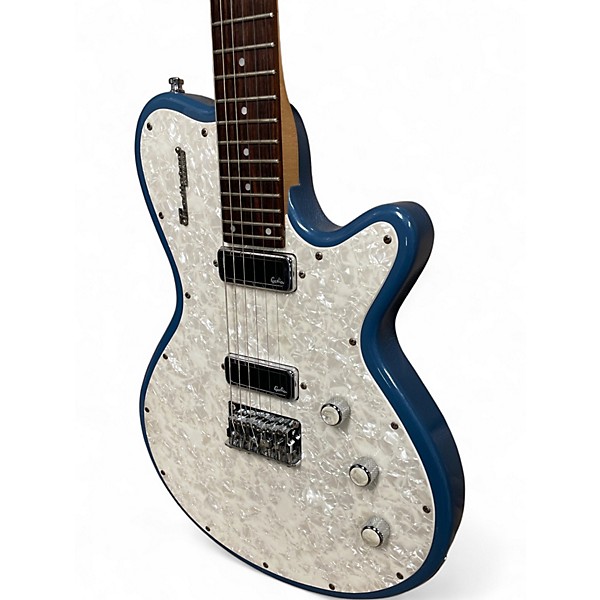 Used Godin Radiator Blue Solid Body Electric Guitar