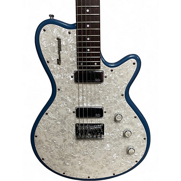 Used Godin Radiator Blue Solid Body Electric Guitar